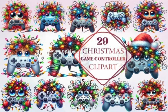 Christmas Game Controller Clipart: A Practical Review for Digital Sellers