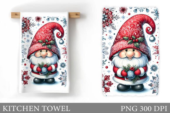 Christmas Gnome Kitchen Towel: A Designer's Review