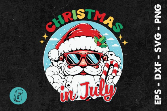 Christmas in July Retro Santa Claus SVG Review