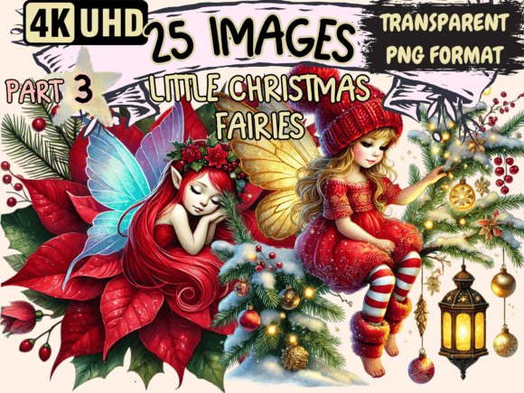 Little Christmas Fairies Clipart P3: A Review for Illustrations