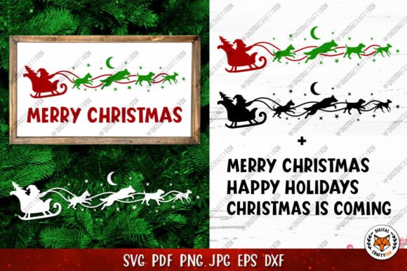 Santa Claus Sleigh SVG, Christmas Sleigh: A Publisher’s Review of Seasonal Illustrations