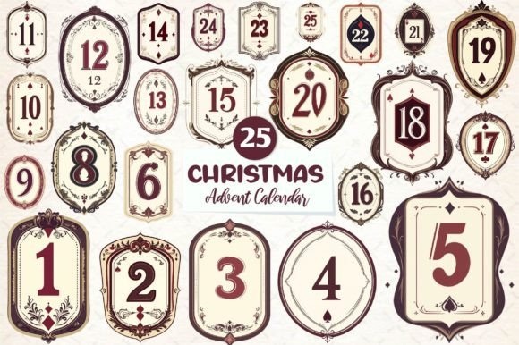 Vintage Christmas Advent Calendar Bundle Review